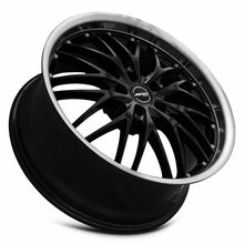 Load image into Gallery viewer, MRR Wheels MRR GT1 20x8.5 25 5x112mm 66.6mm Black Machined Lip