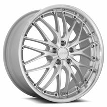 Load image into Gallery viewer, MRR Wheels MRR GT1 20x8.5 35 5x112mm 66.6mm Hyper Silver Machined Lip