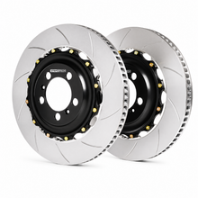 Load image into Gallery viewer, GiroDisc A1-013 2-Piece Slotted Front Rotors 03-09 350Z Brembo
