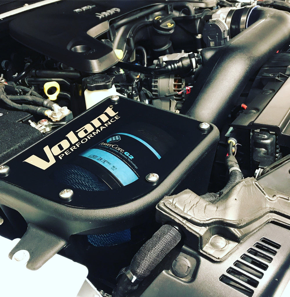 VOL17736D-Volant 18-24 Jeep Wrangler JL/20-24 Gladiator JT 3.6L V6 DryTech Closed Box Air Intake System-Cold Air Intakes-Volant