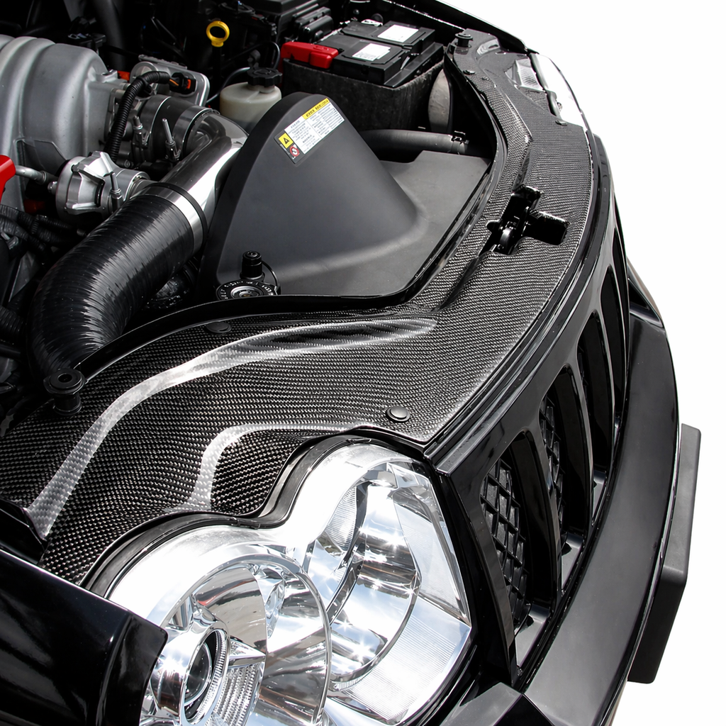 BOAW carbon fiber radiator cover