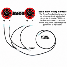 Load image into Gallery viewer, GrimmSpeed Hella Horn Harness 02-14 WRX/STI