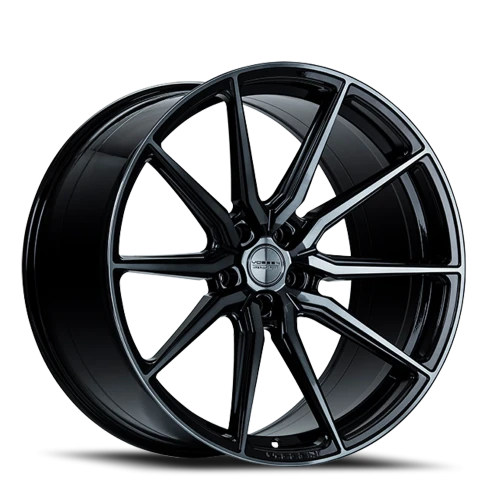 Vossen Vossen HF-3 20x9 / 5x120 / ET35 / Flat Face / 72.56 - Double Tinted - Gloss Black Wheel