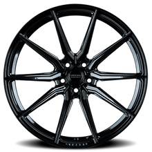 Load image into Gallery viewer, Vossen Vossen HF-3 22x10.5 / 5x127 / ET27 / Deep Face / 71.5 - Gloss Black Wheel