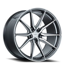Load image into Gallery viewer, Vossen Vossen HF-3 24x10 / 5x150 / ET32 / Deep Face / 110.1 - Gloss Graphite Polished Wheel