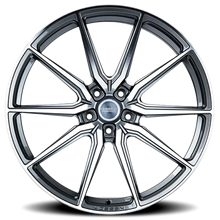 Load image into Gallery viewer, Vossen Vossen HF-3 24x10 / 5x150 / ET32 / Deep Face / 110.1 - Gloss Graphite Polished Wheel