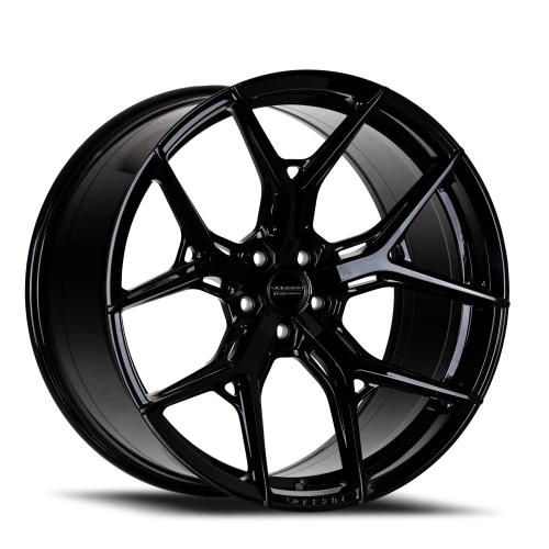 Vossen Vossen HF-5 22x10.5 / 5x120 / ET38 / Deep Face / 72.56 - Gloss Black Wheel