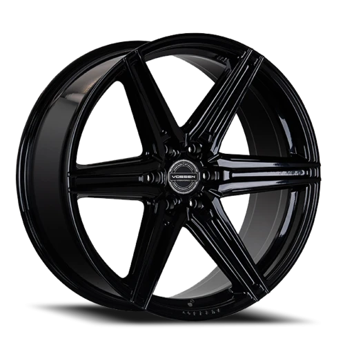 Vossen Vossen HF6-2 22x9.5 / 6x139.7 / ET20 / Deep Face / 106.1 - Gloss Black Wheel