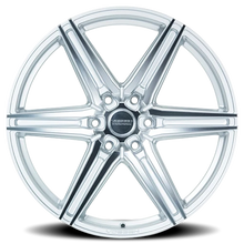 Load image into Gallery viewer, Vossen Vossen HF6-2 22x9.5 / 6x135 / ET20 / Deep Face / 87.1 - Silver Polished Wheel