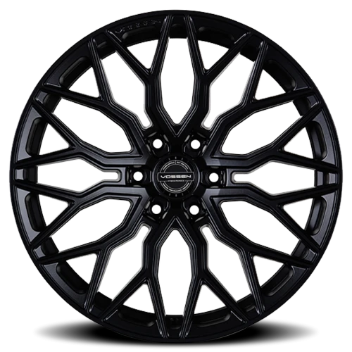 Vossen Vossen HF6-3 20x9.5 / 6x139.7 / ET15 / Deep Face / 106.1 - Satin Black Wheel