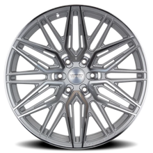 Load image into Gallery viewer, Vossen Vossen HF6-5 22x9.5 / 6x135 / ET20 / Deep Face / 87.1 - Silver Polished Wheel