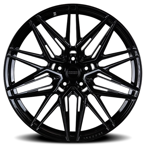 Vossen Vossen HF-7 20x9.5 / 5x114.3 / ET25 / Deep Face / 73.1 - Gloss Black Wheel
