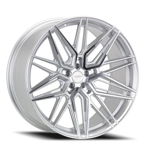 Vossen Vossen HF-7 19x8.5 / 5x120 / ET30 / Flat Face / 72.56 - Silver Polished Wheel