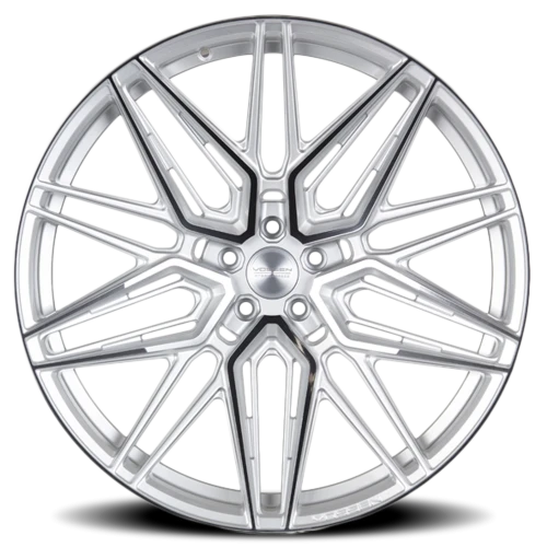 Vossen Vossen HF-7 20x11 / 5x120 / ET40 / Deep Face / 72.56 - Silver Polished Wheel