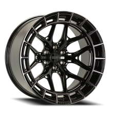 Load image into Gallery viewer, Vossen Vossen HFX-1 18x9 / 6x139.7 / ET0 / Super Deep / 106.1 CB - Tinted Gloss Black Wheel