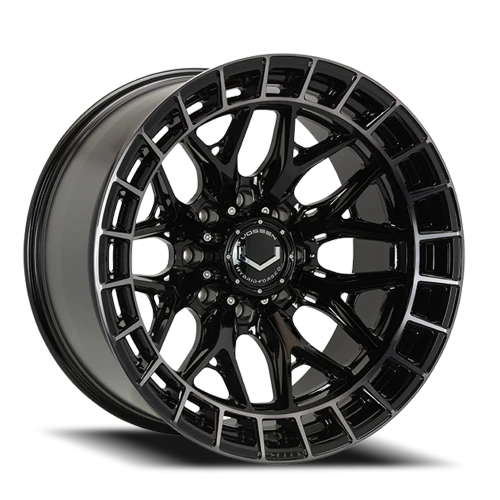 Vossen Vossen HFX-1 22x12 / 8x180 / ET-44 / Ultra Deep / 124.3 CB - Tinted Gloss Black Wheel