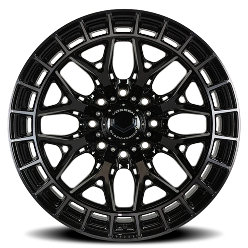 Vossen Vossen HFX-1 22x12 / 8x180 / ET-44 / Ultra Deep / 124.3 CB - Tinted Gloss Black Wheel