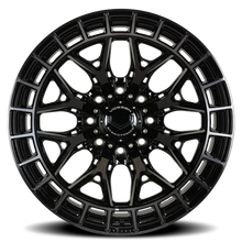 Load image into Gallery viewer, Vossen Vossen HFX-1 22x12 / 8x180 / ET-44 / Ultra Deep / 124.3 CB - Tinted Gloss Black Wheel