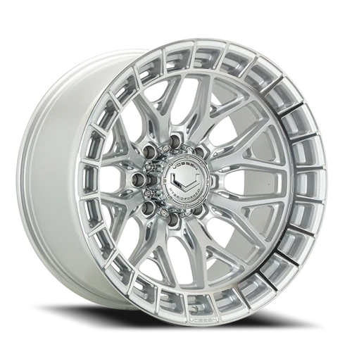 Vossen Vossen HFX-1 22x10 / 8x170 / ET-18 / Super Deep / 125.1 CB - Silver Polished Wheel