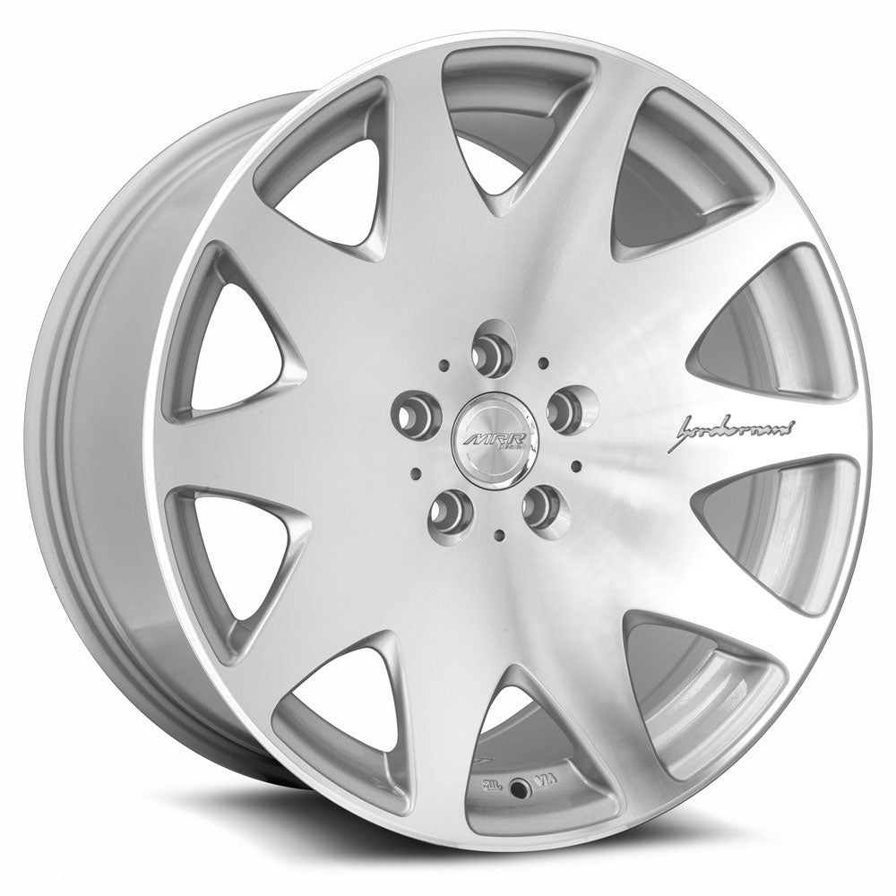 MRR Wheels MRR HR3 20x9.5 20 5x114.3mm 73.1mm Silver Machined Face