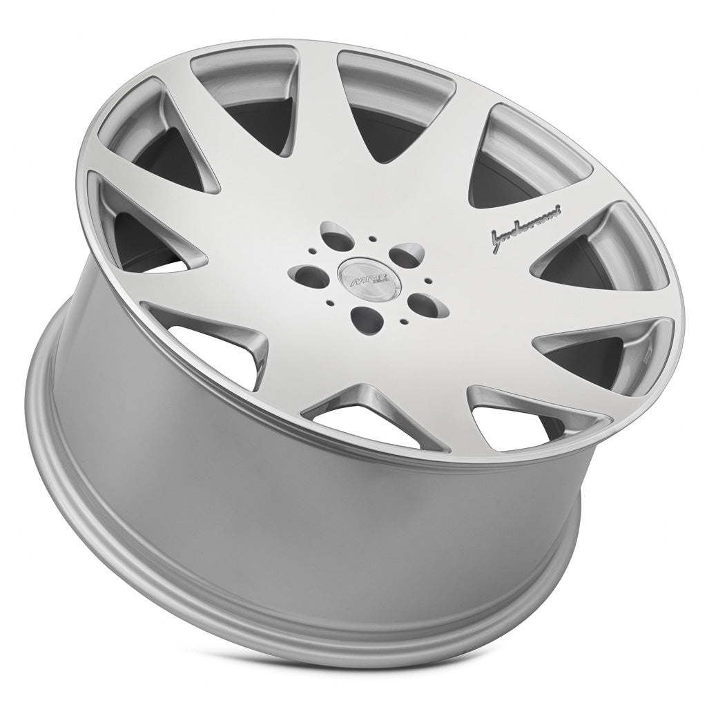 MRR Wheels MRR HR3 22x10.5 24 5x120mm 72.6mm Silver Machined Face