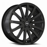 MRR HR9 20x8.5 25 5x112mm 66.6mm Matte Black