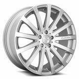 MRR HR9 19x8.5 25 5x112mm 66.6mm Silver Machined Face