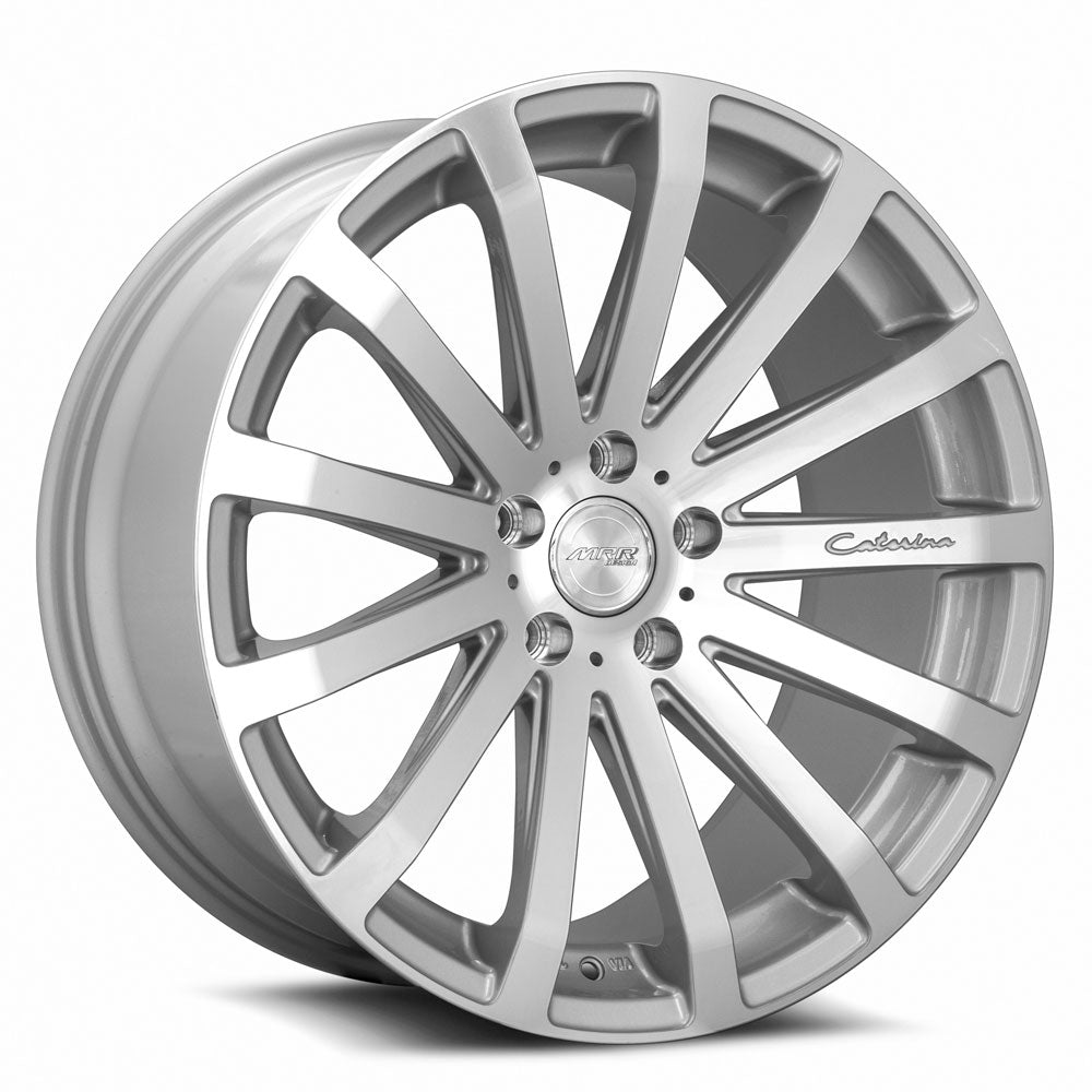 MRR Wheels MRR HR9 18x9.5 40 5x112mm 66.6mm Silver Machined Face