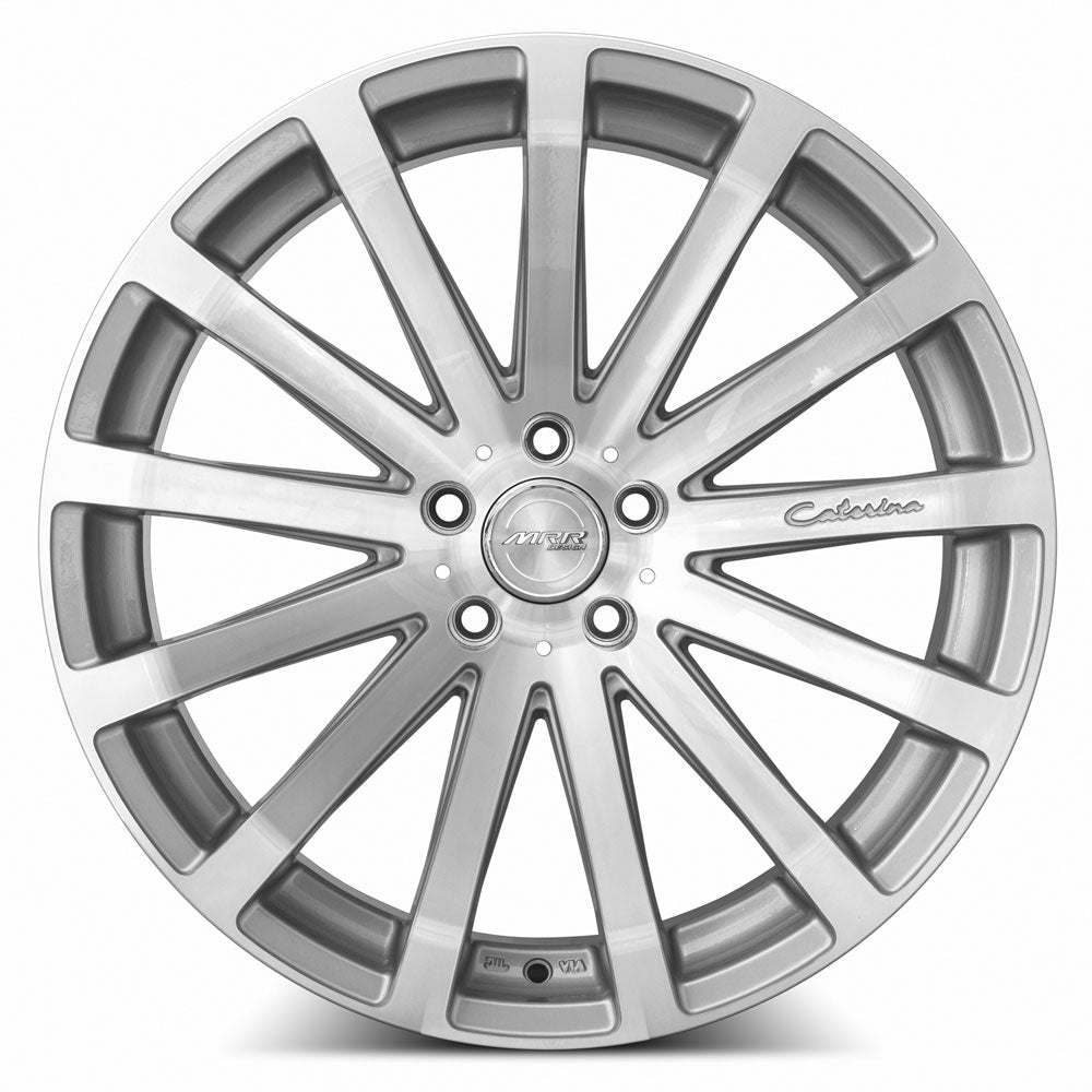 MRR Wheels MRR HR9 20x9.5 40 5x108mm 73.1mm Silver Machined Face