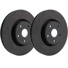 Load image into Gallery viewer, HAWKHTC4466-Hawk Talon Slotted Rotors - Pair - Front-Brake Rotors - Slot &amp; Drilled-Hawk Performance
