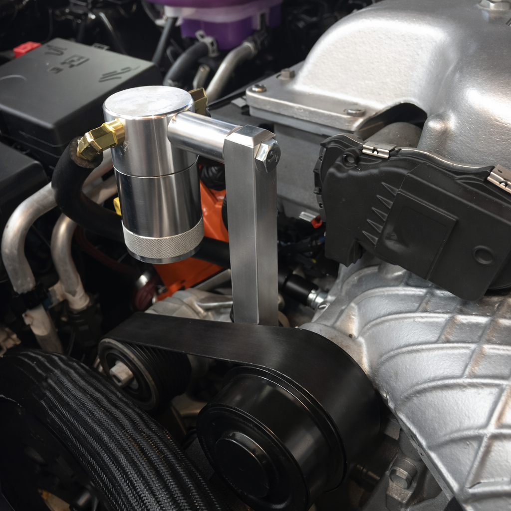 Dodge Charger oil catch can