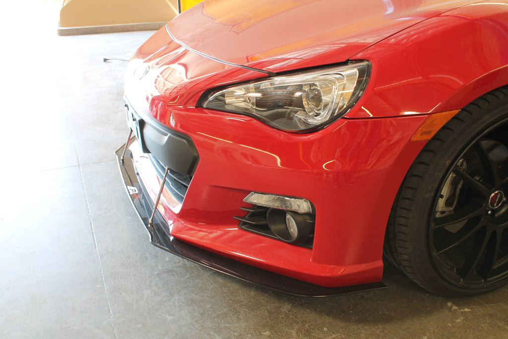 -APR Performance Subaru BRZ Carbon Fiber Wind Splitter w/ Rods 2013-2016