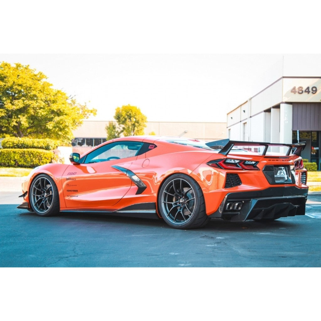 -APR Performance Chevrolet Corvette C8 Side Rocker Extensions/ Side Skirt 2020-UP