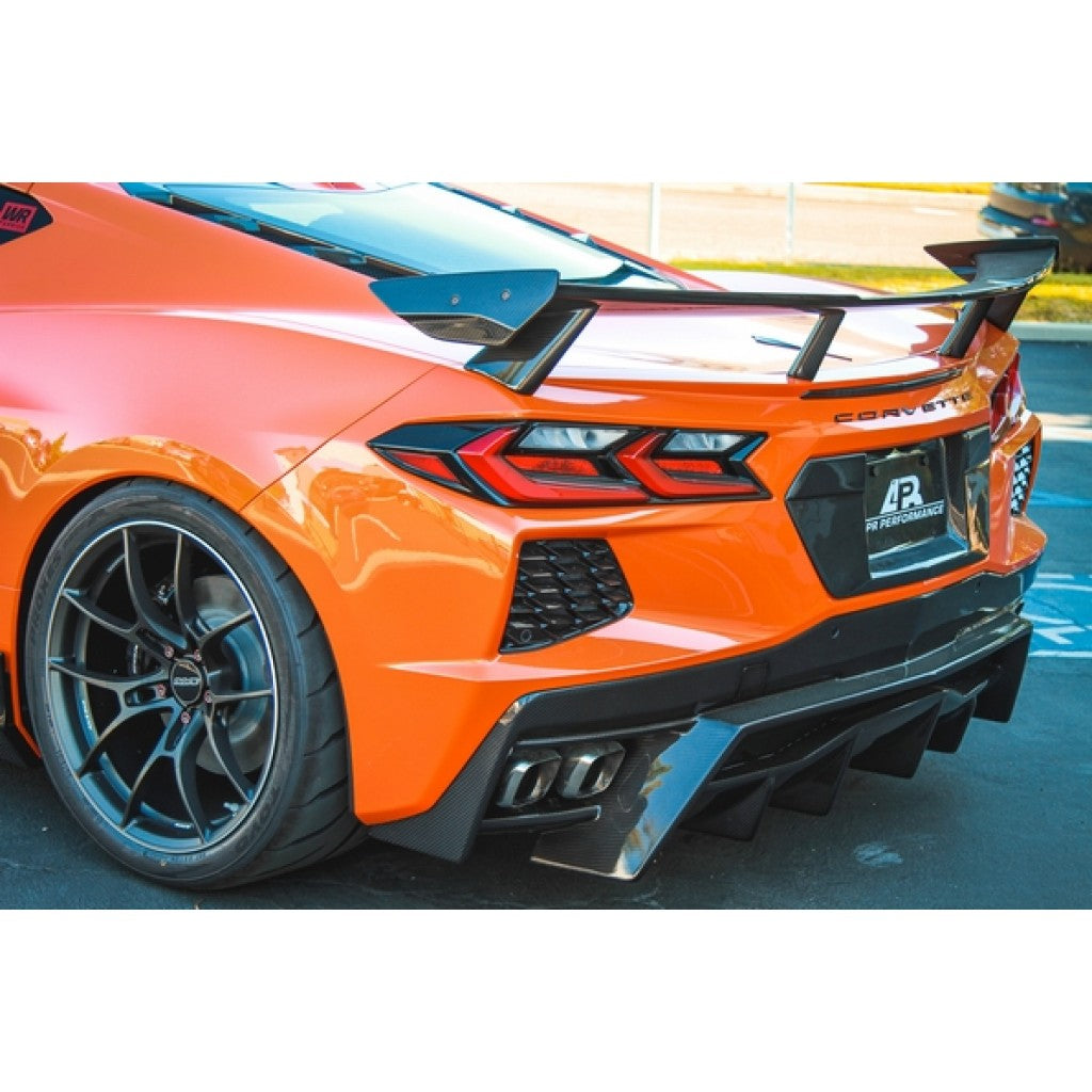 -APR Performance Chevrolet Corvette C8 License Plate Backing 2020-UP