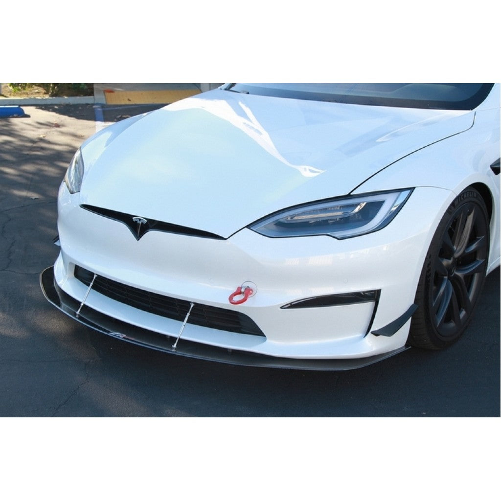-APR Performance Tesla Model S Plaid Front Wind Splitter 2021-UP
