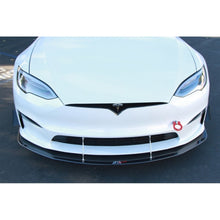 Load image into Gallery viewer, -APR Performance Tesla Model S Plaid Front Wind Splitter 2021-UP