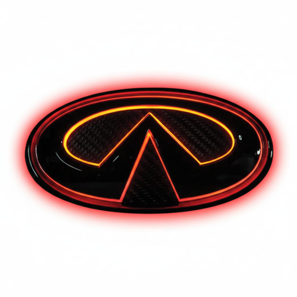 Infiniti Q60 RGB LED Emblem 2014-2022-Exterior Lighting-RGB Halo Kits