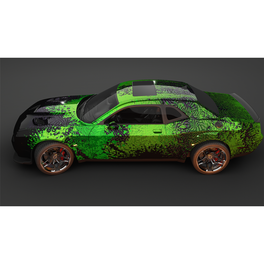 Vinyl Car Wrap Film - Ink Fusion (Green)-Vehicle Wrap-Wraptek