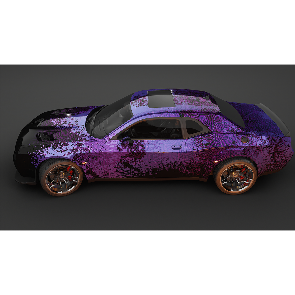 Vinyl Car Wrap Film - Ink Fusion (Purple)-Vehicle Wrap-Wraptek