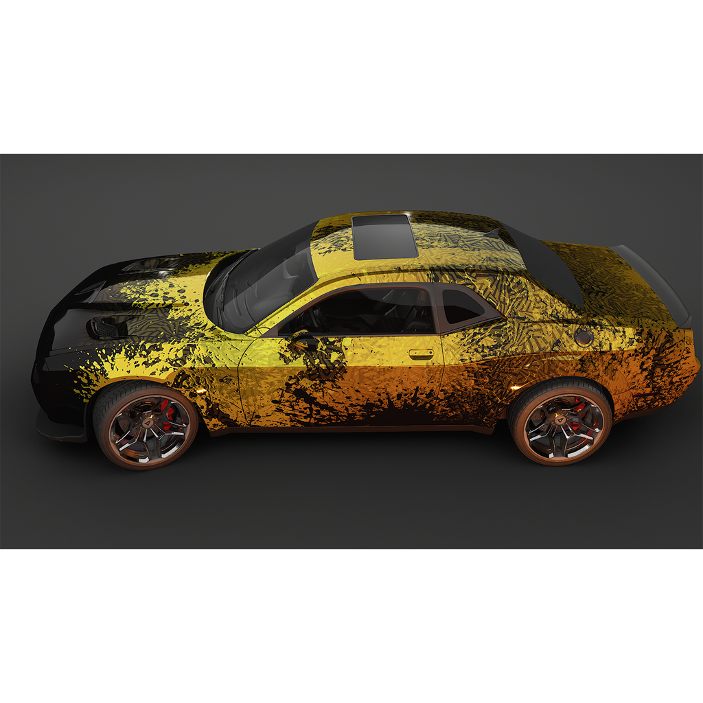 Vinyl Car Wrap Film - Ink Fusion (Yellow)-Vehicle Wrap-Wraptek