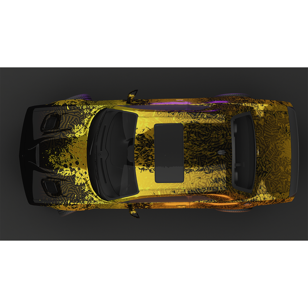 Vinyl Car Wrap Film - Ink Fusion (Yellow)-Vehicle Wrap-Wraptek