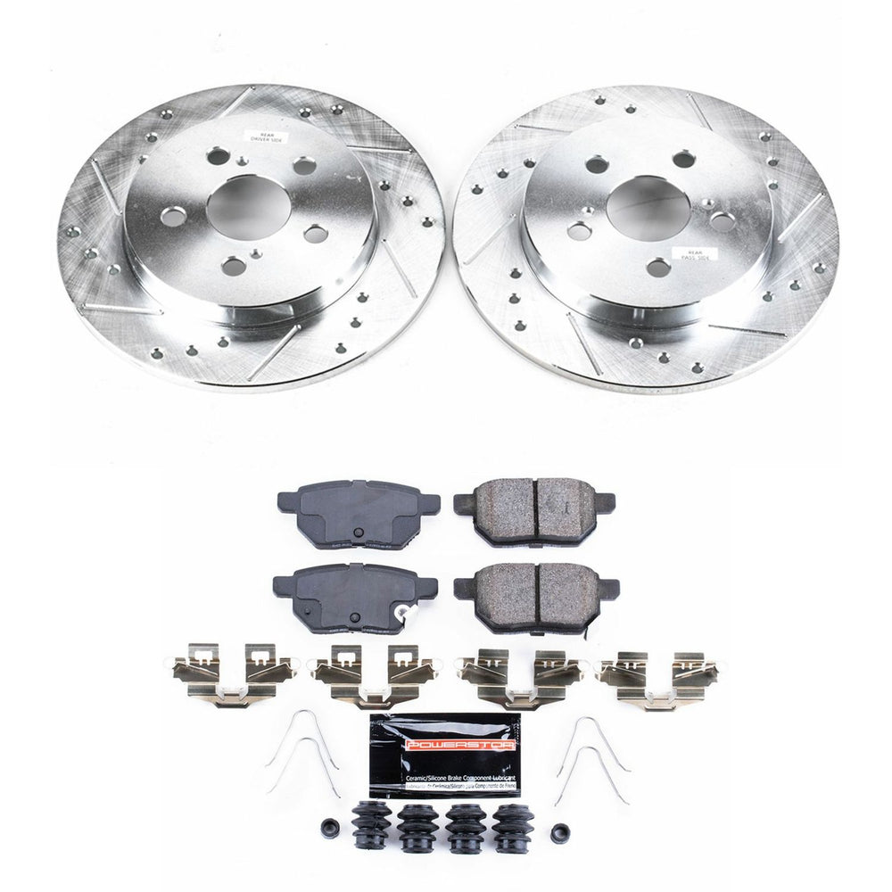 PowerStop K5503 Rear Z23 Evolution Sport Brake Kit