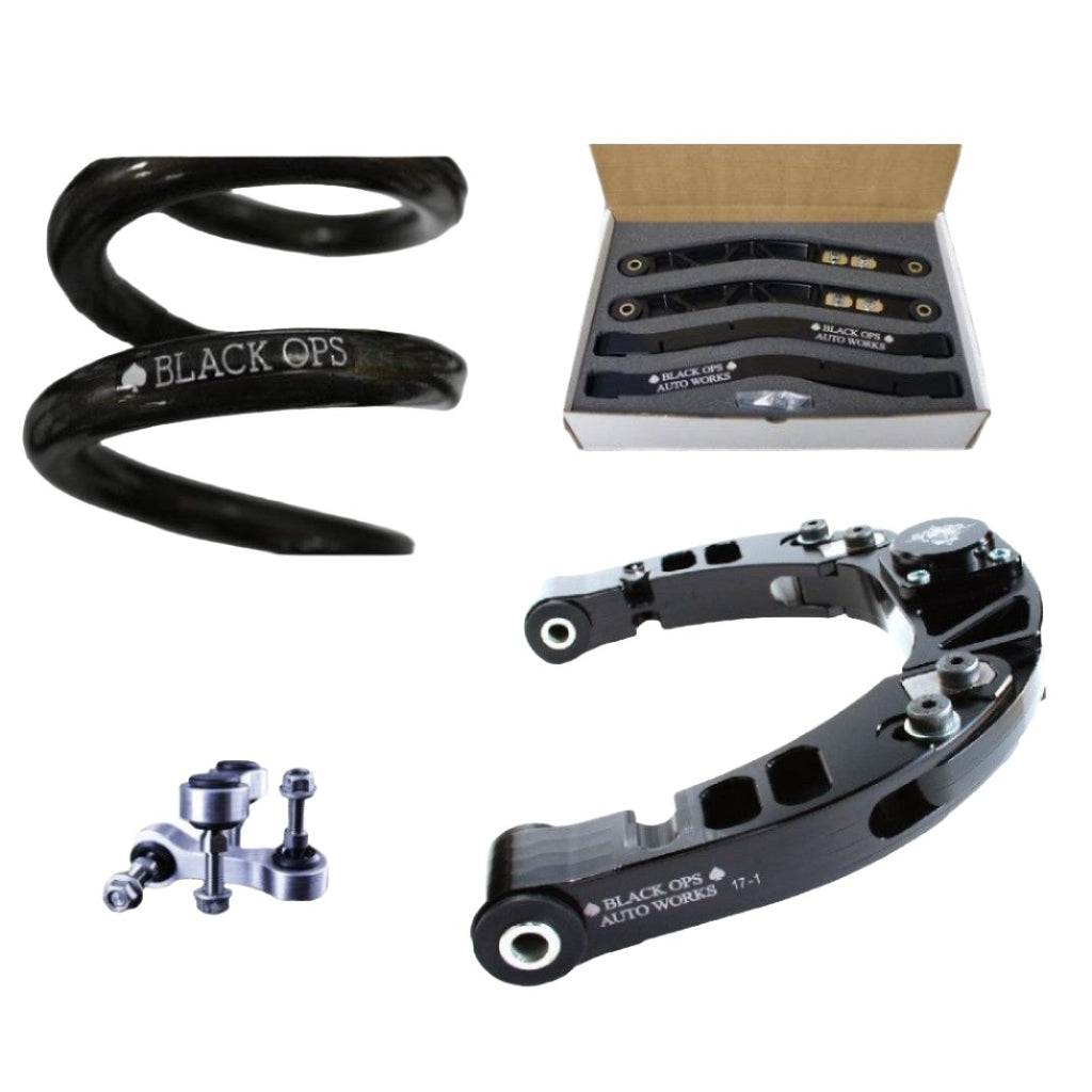 Killshot Stage 1 Suspension Package Jeep, Dodge, Hellcat, SRT, Trackhawk - Black Ops Auto Works