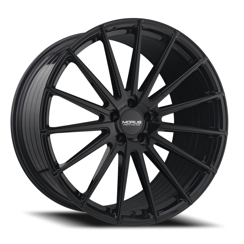 Morus Kraft 19x8.5 +30 5x112mm 66.56mm Gloss Black