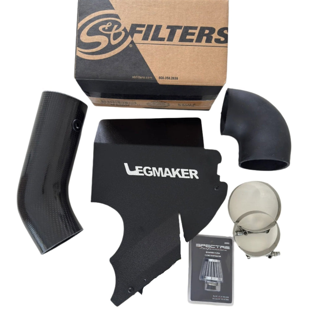 LMI-DURANGO-HOOD-VENTS-80-Legmaker CAI Durango 5.7 Hemi w/Hood Vents-Cold Air Intakes-Legmaker Intakes