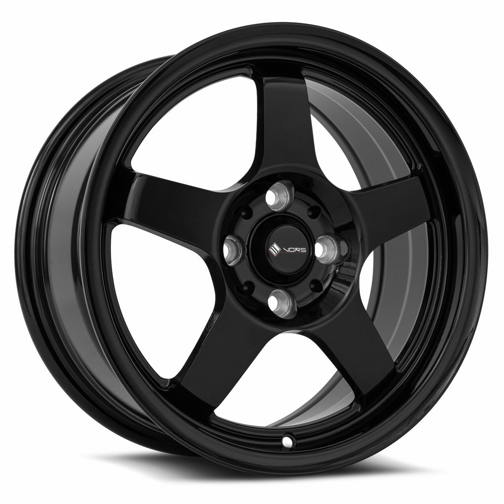 Vors Wheels Vors LT05 15x7 40 4x100mm 73.1mm Gloss Black