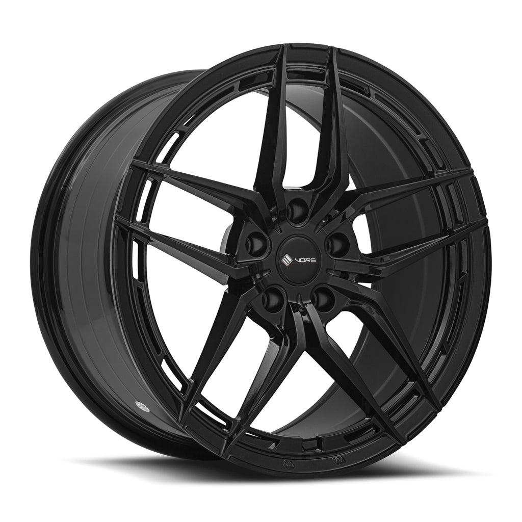 Vors Wheels Vors LT53 18x9 35 5x115mm 73.1mm Gloss Black