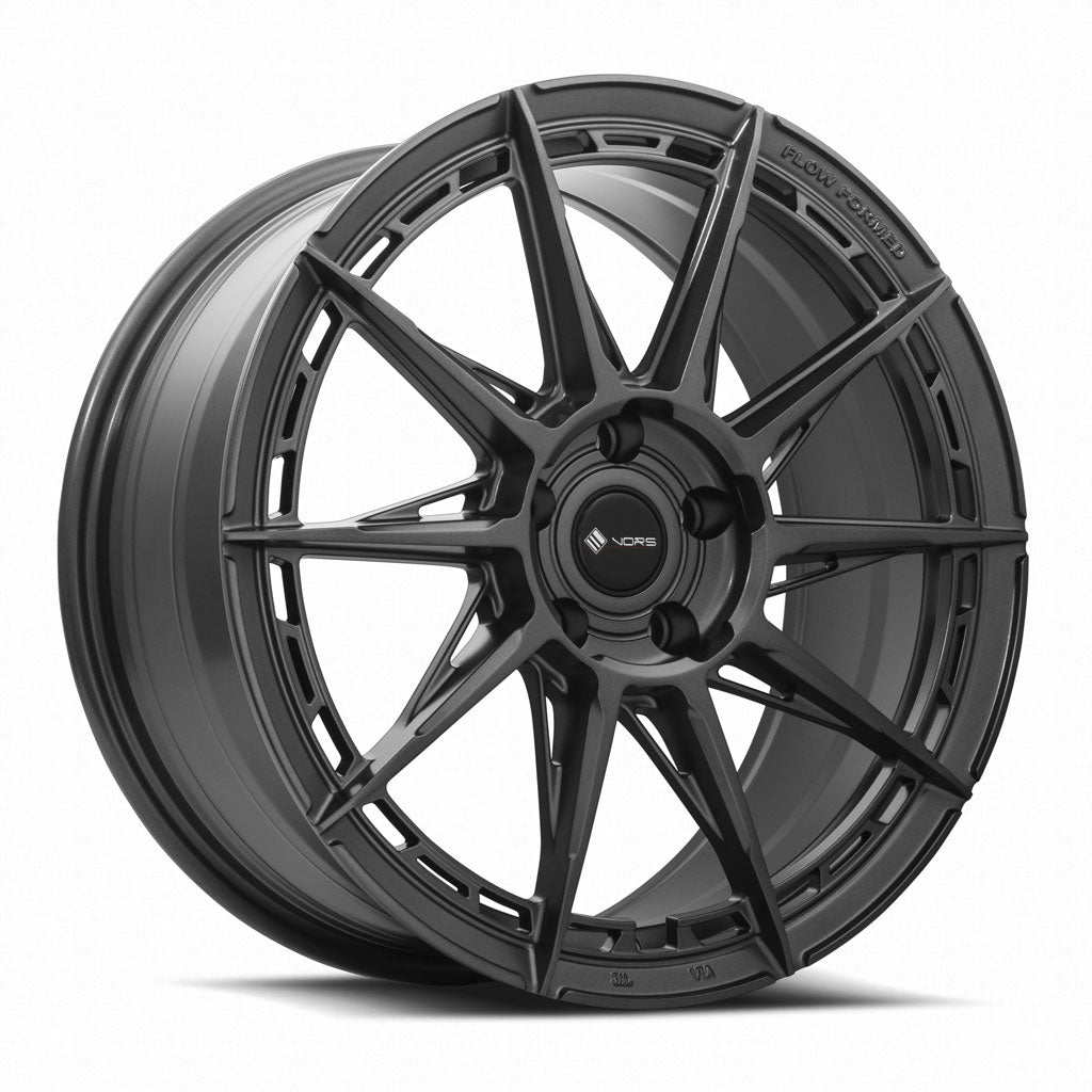 Vors Wheels Vors LT55 18x8 35 5x115mm 73.1mm Gloss Gun Metal