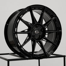 Load image into Gallery viewer, Vors Wheels Vors LT55 18x9 35 5x112mm 73.1mm Gloss Black