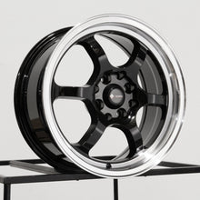 Load image into Gallery viewer, Vors Wheels Vors LT61 16x7 35 4x100/4x114.3mm 73.1mm Gloss Black